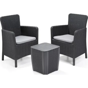 Zahradní nábytek KETER Balkonový set TRONTO | grafit