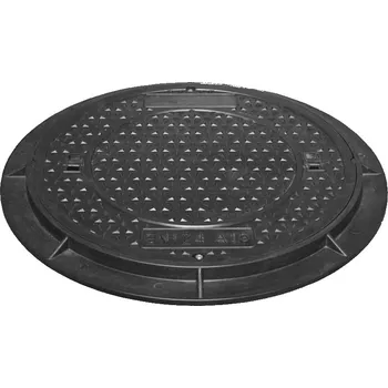 poklop MIDAS Poklop B125 do 12,5t DN 600 kruh, kompozit, h=40mm, uzam. 2x šroub, OD 780mm