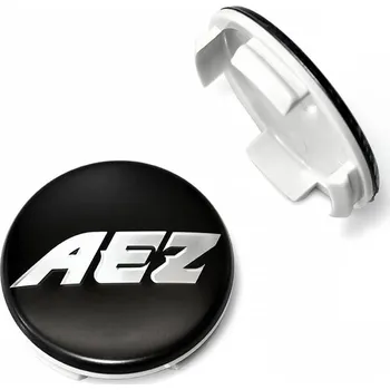 Alu kolo Středová krytka alu kola Ø 56/60 mm, AEZ ZA1318Bmat, plast, s logem, černá matná