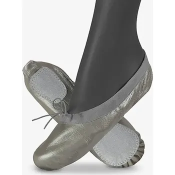 Dívčí sandály Wins Dětské taneční piškoty ELEGANT platinové Velikosti obuvi: 32