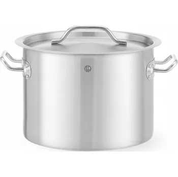 Hrnec Střední hrnec s poklicí, HENDI, Budget Line, 9L, ⌀250x(H)180mm