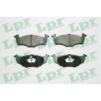 Brzdový systém Sada brzdových destiček, kotoučová brzda LPR 05P627