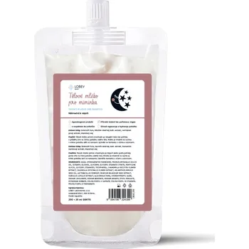 LOBEY® Baby Náhradní náplň Tělové mléko pro miminka 200 ml + 20 ml GRATIS