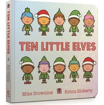 První čtění Ten Little Elves Board Book - Brownlow, Mike