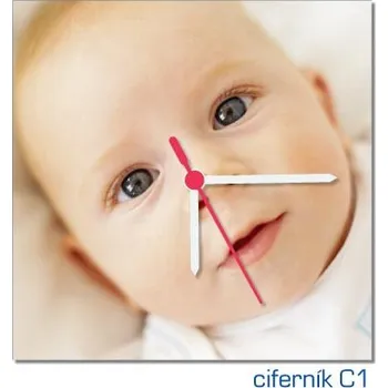 Hodiny Hodiny s vlastní fotografií - 25x25 cm / C1