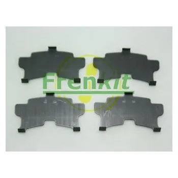 Brzdový komplet Protihluková folie, brzdové oblożení (posunovací deska) FRENKIT 940053