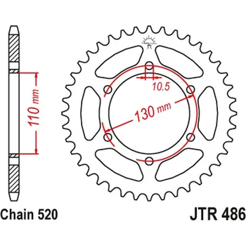 Řetězová sada pro motocykl JT rozeta 504 42 KAWASAKI EX300 NINJA 13-17 (50442JT) (řetěz 520) černá (JT rozeta 504 42 KAWASAKI EX300 NINJA 13-17 (50442JT) (řetěz 520) černá)