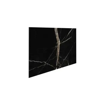 Obkladové panely do interiéru Vilo - SPC PANEL - Calacatta Black (lesk) /0,6 x 0,3 m