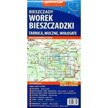 Cestování Mapa - Bieszczady. Worek bieszczadzki 1:25 000 - praca zbiorowa