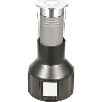 Fabas 6903-02-314 Tulip 2, kulaté pojezdové svítidlo z nerezu, 3W LED, 3000K, prům. 5,5cm, IP67