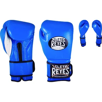 Boxerské rukavice Boxerské rukavice Cleto Reyes Training Gloves Barva: Modrá, Velikost: 14oz