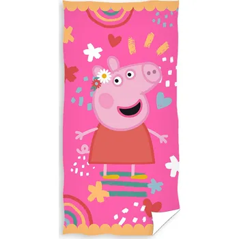 Carbotex Dětská osuška Prasátko Pepina Barevný Svět