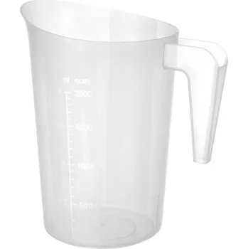 Stohovatelná polypropylenová odměrka, HENDI, 2L, ⌀160x(H)205mm