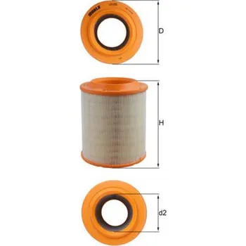 Vzduchový filtr Vzduchový filtr KNECHT LX 1275