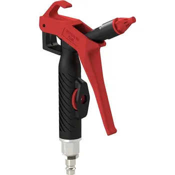 Nýtovací pistole Vysoce výkonná ofukovací pistole typhoon plus, plastová, konektor nw7,2 riegler 205801