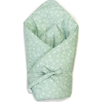 Zavinovačka SOFTELLO Zavinovačka péřová Mentolová Pampeliška