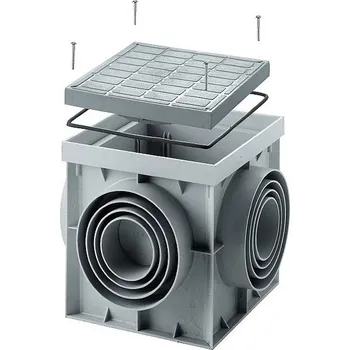 revizní šachta MIDAS Šachta kanálová PP DN 300 x 300 mm hermetická