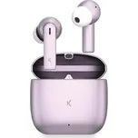 Ksix Meteor bezdrátová sluchátka, 4+28 h Růžová