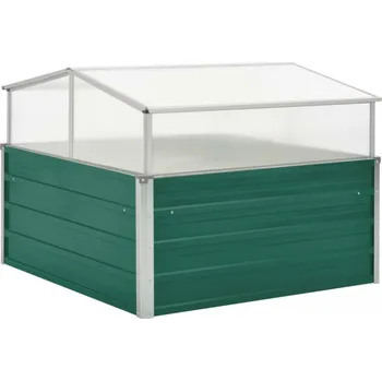 Skleník Skleník 100x100x85 cm pozinkovaná ocel / polykarbonát Dekorhome