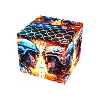 Zábavní pyrotechnika Kompakt 36 ran 25 mm Pyro war