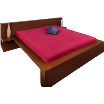 Prostěradlo Prostěradlo Froté bordó 200x200