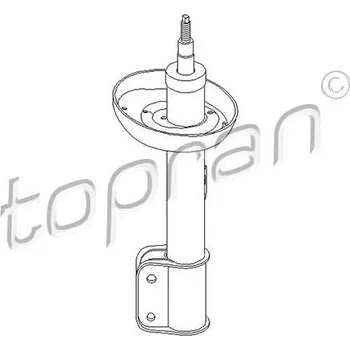 Tlumič pérování TOPRAN 206 692