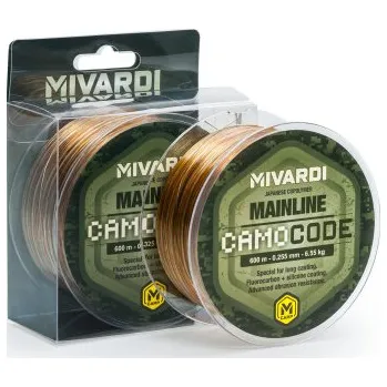 Vlasec Mivardi Camo Code Mainline, 600 m Průměr vlasce: 0,325 mm