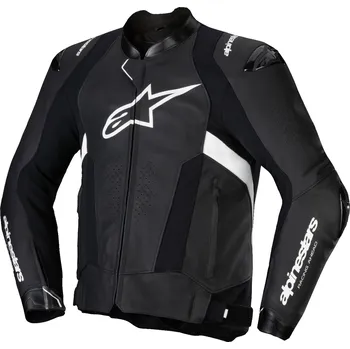 Moto bunda Bunda MISSILE 3, ALPINESTARS (černá/bílá) 2026 (Velikost: 56)
