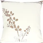 Povláček flanelový 40x40cm větvička kávová