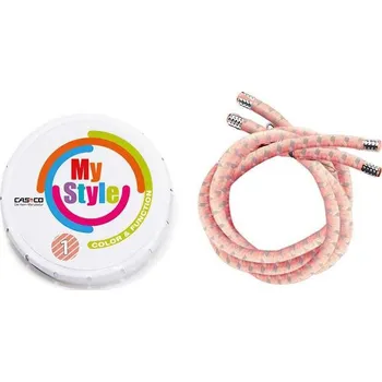 Jezdecká přilba CASCO Proužky MyStyle na helmy CASCO, 2 ks, peach S-L