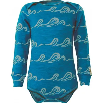 Kojenecké oblečení Rostoucí merino body dlouhý rukáv - Vlny, Crawler Velikost: 86-92/98