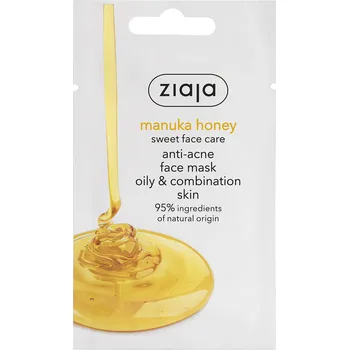 Pleťová maska Ziaja pleťová maska-proti akné s manukovým medem 7ml proti akné s manukovým medem 7ml