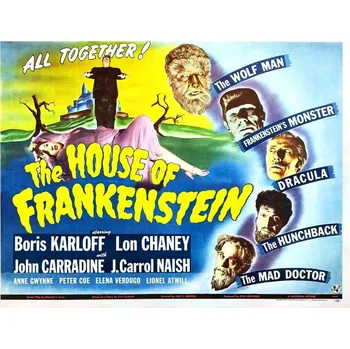 Plakát Plakát, Obraz - House Of Frankenstein 06