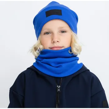 Čepice Modrá žebrovaná čepice Velikost: M