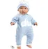 Panenka Llorens 13847 Realistická panenka s měkkým látkovým tělem 38 cm Joel
