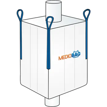 Pytle na odpadky Big bag nový: 120x105x105cm N/V Q-Bag 1000 kg