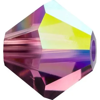 Dětské navlékací korálky Preciosa Bicone MC beads č. 133 (4mm)