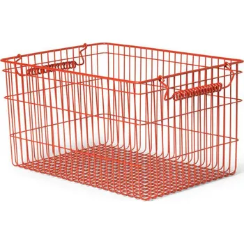 Organizér oblečení Ferm Living Úložný koš Cala Stackable Baskets 2ks, poppy red