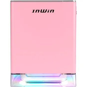 PC skříň Počítačová skříň InWin A1 Plus Pink