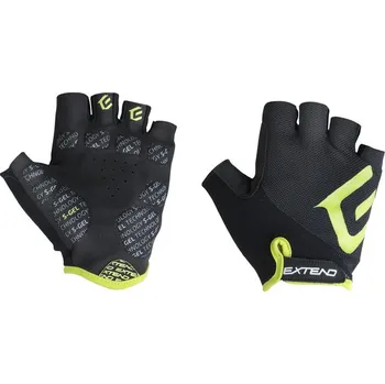 Cyklistické rukavice Extend ZHENA černá-limetková L (Rukavice dámské Extend ZHENA black-lime L)