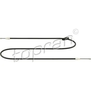 Lanko parkovací brzdy Tazne lanko, parkovaci brzda TOPRAN 408 398