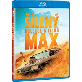 Sběratelská edice filmů Blu-ray Šílený Max Kolekce 5 filmů (1979, 1981, 1985, 2015, 2024) 5 disků