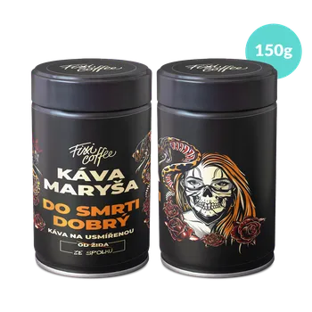 Káva Fixi Coffee Káva Maryša – Do smrti dobrý jemně mletá / sáček Doypack / 250 g