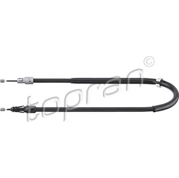 Lanko parkovací brzdy Tazne lanko, parkovaci brzda TOPRAN 408 399