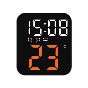 Budík Digitální svítící budík do sítě JVD SB8015.4