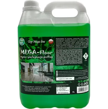 Čistič podlahy Koncentrát pro ruční čištění podlah 5 l | TOP MEGA LINE, MEGA Floor
