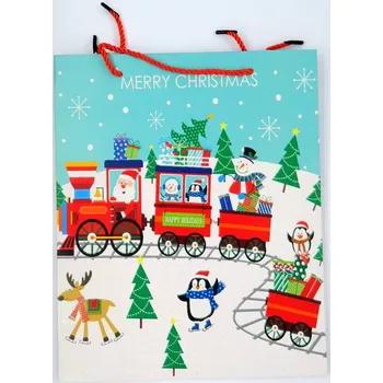 Dárková taška Vánoční dárková taška M 3