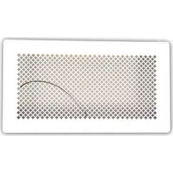 Větrací mřížka Karl KLASIK ventilační mřížka bez žaluzie 340 x 186mm - bílá