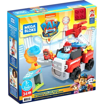 Stavebnice Mega MEGA Bloks Tlapková Patrola GYJ01 Marshallův hasičský vůz