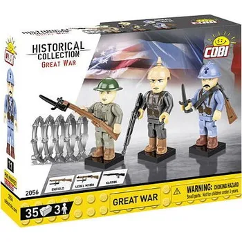 Figurka Cobi 3 figurky s doplňky 1. světová válka